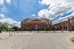 Das Bild zeigt den Campus der Technischen Hochschule Wildau.