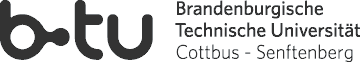 B-TU Logo Logo der Brandenburgischen Technischen Universität Cottbus-Senftenberg.