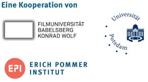 Logos der Filmuniversität Babelsberg und der Universität Potsdam